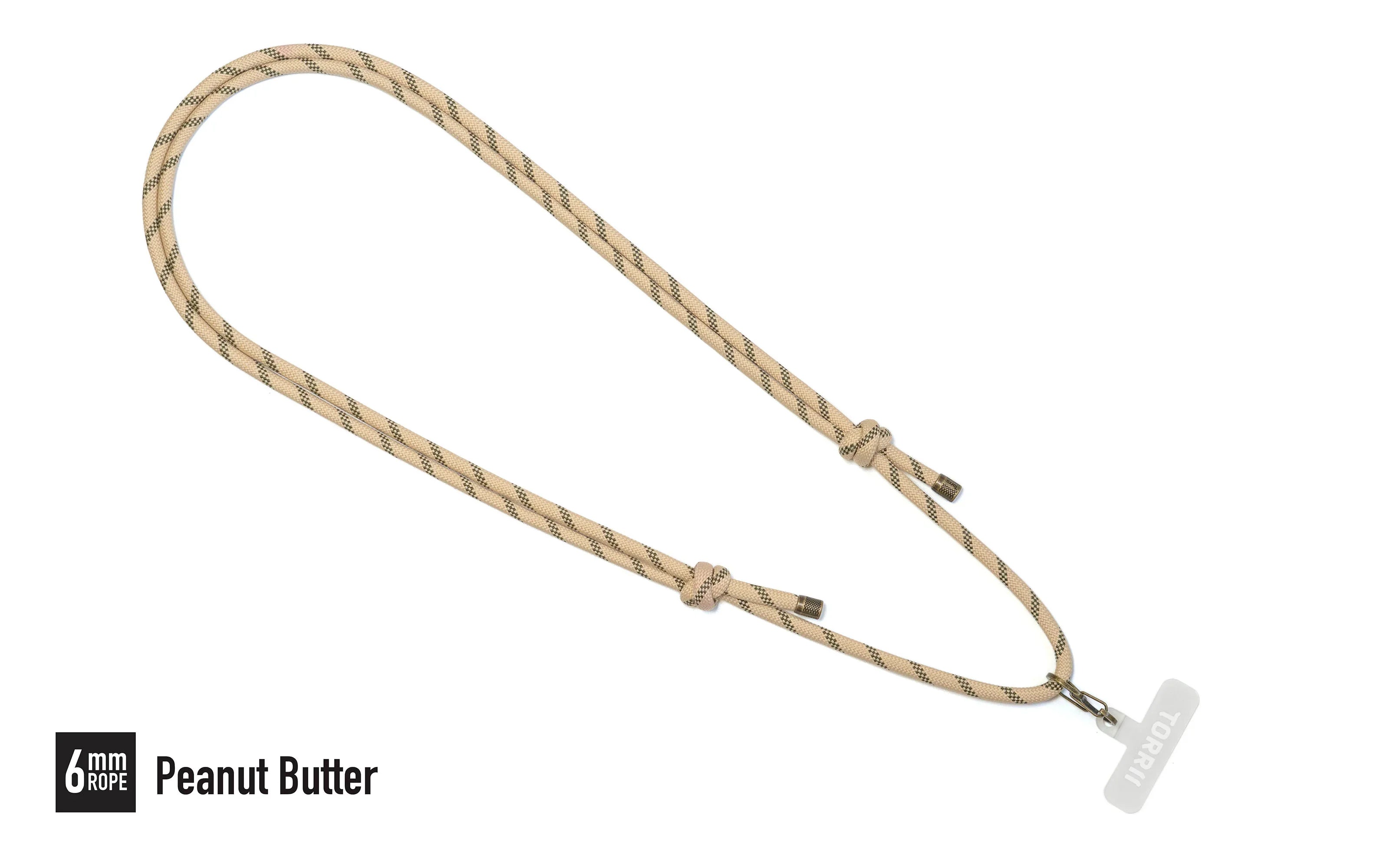Torrii Knotty 6mm Rope – Peanut Butter - Tashqila Torrii Knotty 6mm Rope – Peanut Butter - Tashqila
